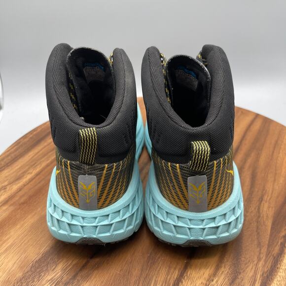 Hoka One One Speedgoat Mid 2 GTX Shoes Womens 10 Blue Trail Running Hiking Boots - Picture 4 of 8